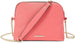 Women’s Saffiano Dome Crossbody Bag with Chain Strap
