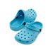 Sara Z Girls Rubber Foam Slingback Clogs with Ventilated Upper Size 12/13 Turquoise