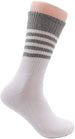 Ben Sherman Menâ€™s 3-Pack Casual Cushioned Over the Calf Ribbed Socks - Natural Cotton Blend